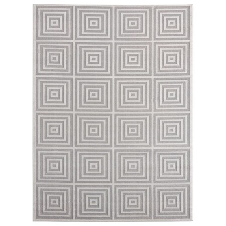 Manmade Cascades Tehama Sand Accent Rectangle Rug 1 ft. 11 in. x 3 ft. MA3086042